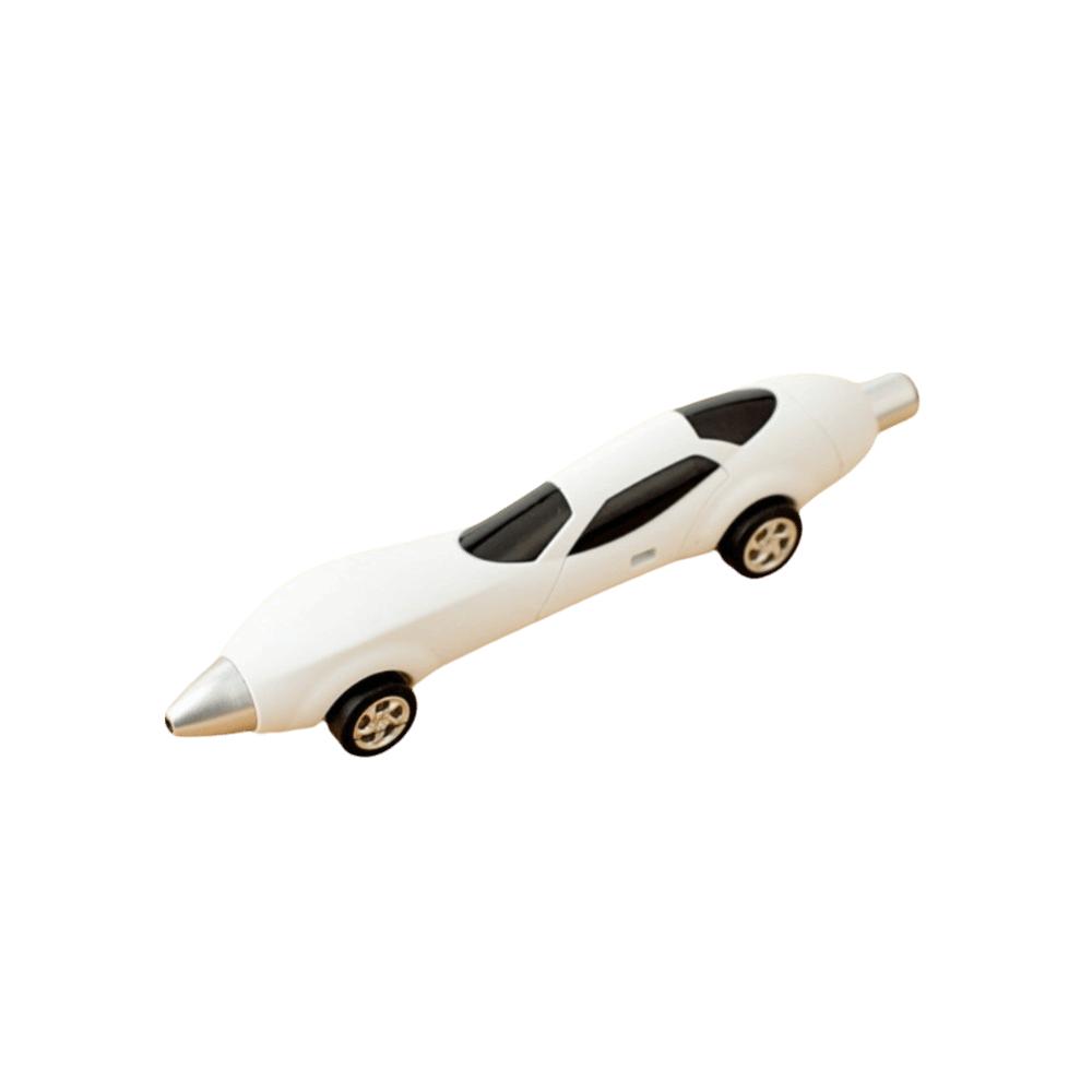 Car Shape Writing Pen Colorful Neutral Pen Creative Car Ballpoint Pens Stationery белый