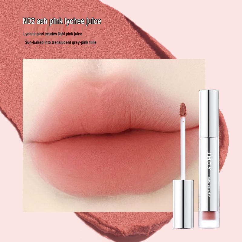 Jianmei Velvet Matte Lip Cream: Soft Mist, Non-Stick, Non-Drying, Whitening Lipstick for Students