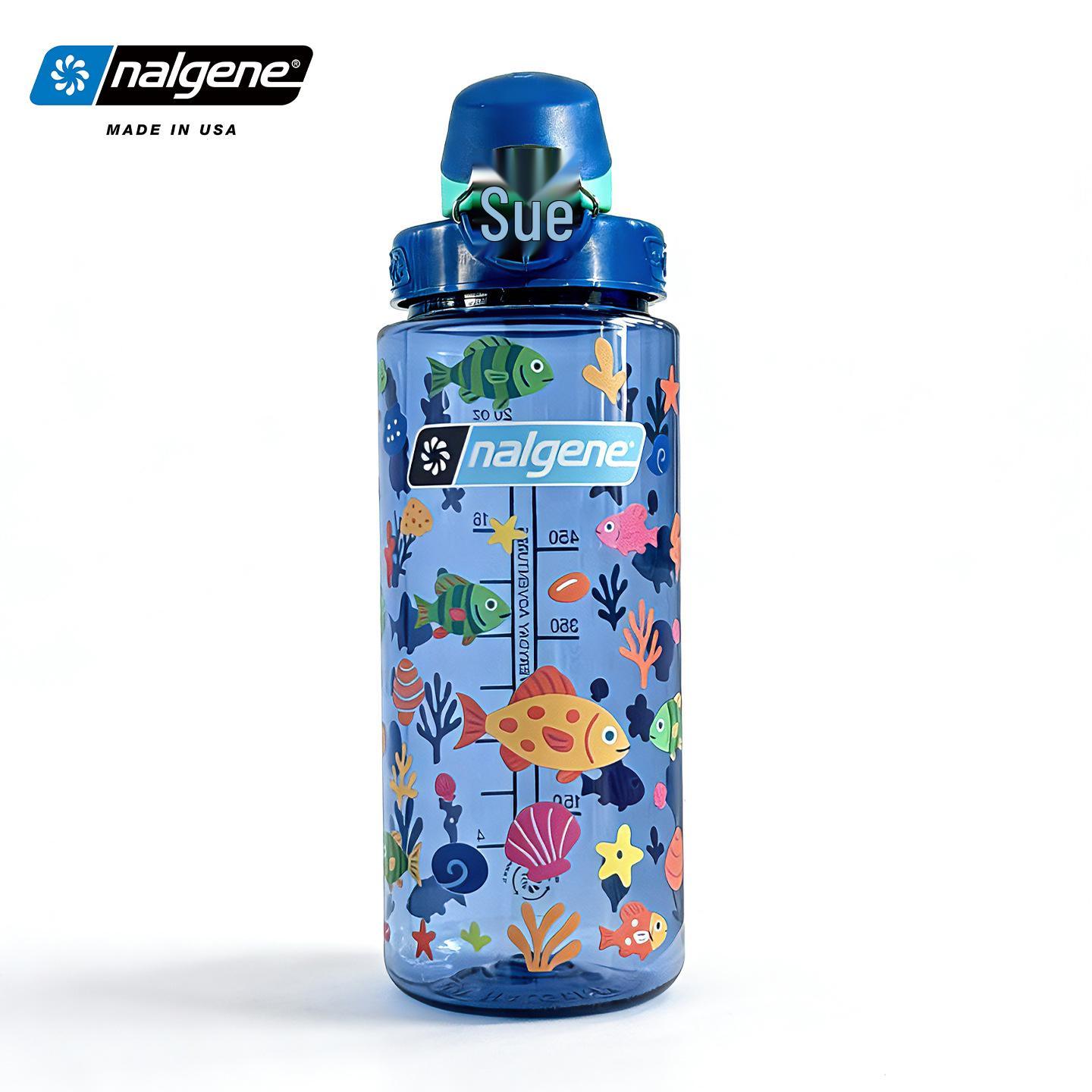 

Nalgene 550ml Portable Student Space Cup Fitness Sports Bottle 550ml