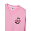Goxo Cherry Golf Club Crew Neck Sweatshirt Pink