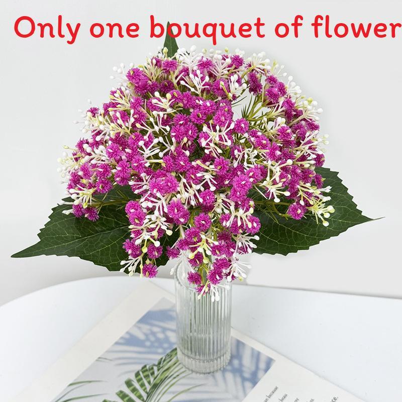 Konstgjord Gipsophila Paniculata Bröllopsdekoration Med Mjuk Gel-material För Hem- och Eventdekoration