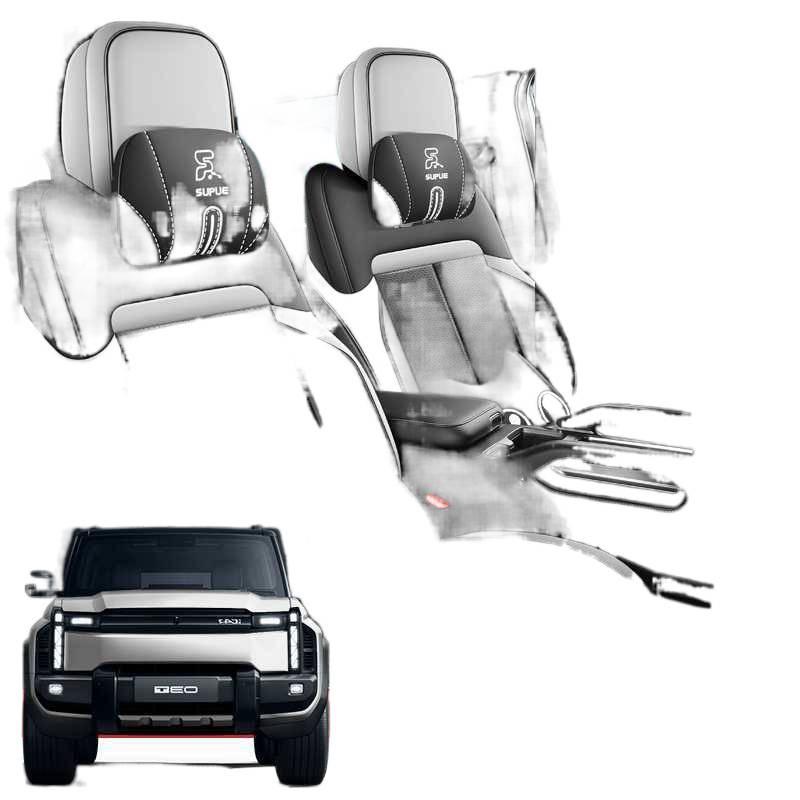 All-Season Fully Enclosed Car Seat Cover for Chery iCar 03T