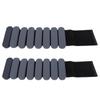 2 Stück 1 Pfund Magnetische Handgelenkgewichte Verstellbar Sport Training Fitness Training Tragbare Knöchel Handgelenkgewichte Schwarz