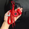 Detachable Barbell Plates Keychain Water Cups D-shaped Buckle Simulation Barbell Keyring Creative Dopamine