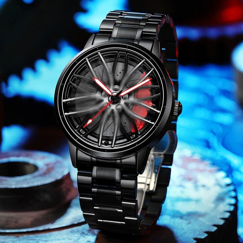 SVJ Men's Quartz Watches - Forged Hollow Design, Hot Selling Hydraulic Model.
