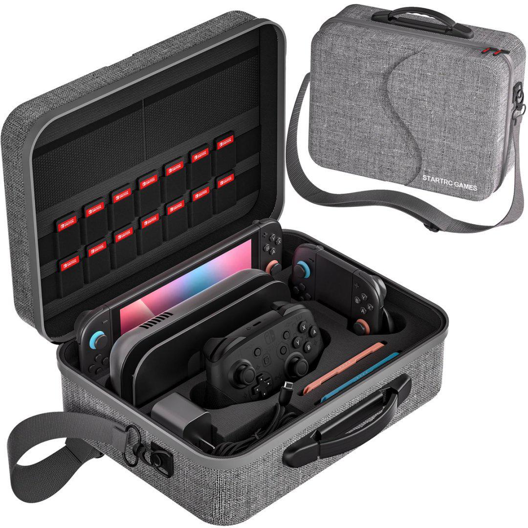 STARTRC GAMES Storage Bag for Switch2 Console, Card, and Pro Controller Accessories