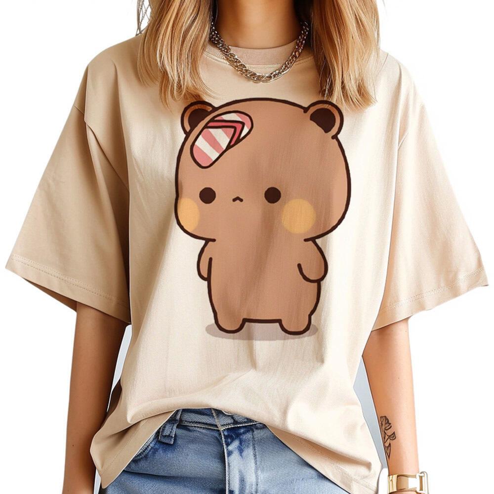 Bubu Dudu t shirt Women kawaii 80s Y2k Classic graphic tshirt anime Vintage streetwear hip hop University Comfortable