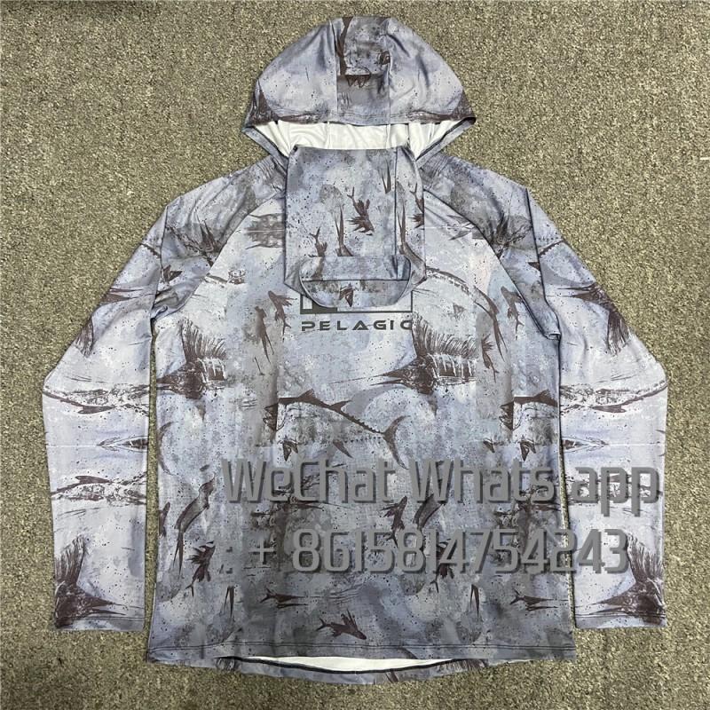 Mens Quick-Dry UV Protection Fishing Hoodie With Mesh Ventilation Outdoor Sports Cycling Running Summer Wear