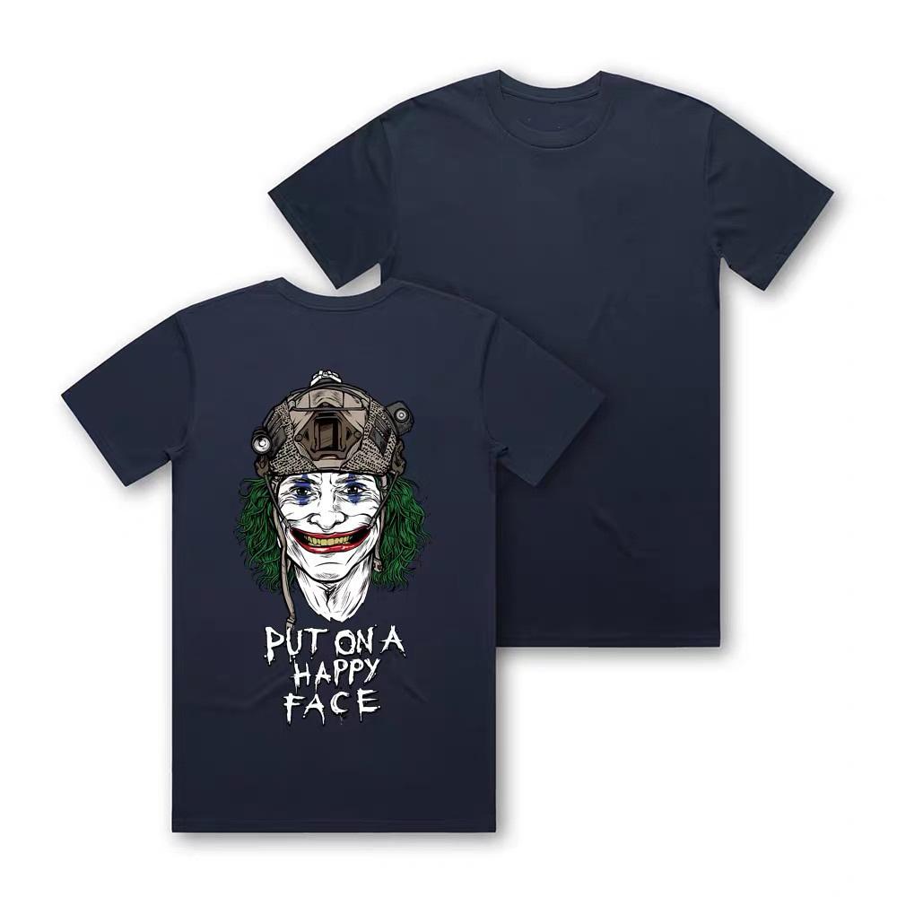 

Hardman Club Summer New Product Tactical Edition Clown Ledger Roundneck Shortsleeved Tshirt S