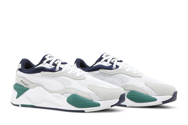 Men's Sneakers Puma RS-X3 Twill Airmesh White Green White/White