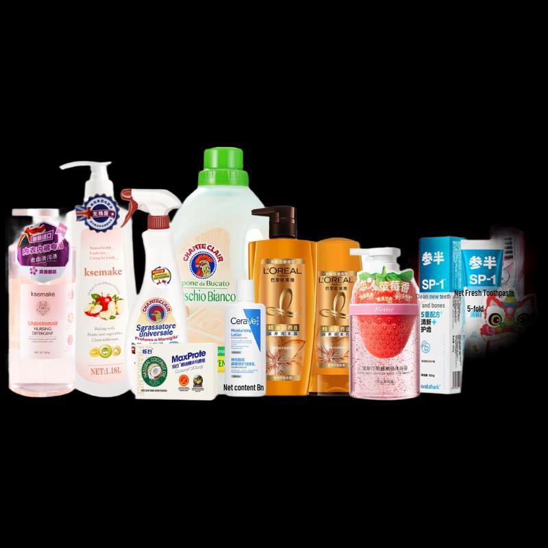 

L Oreal Essential Oil Cleansing Hair Care 11-Piece Set