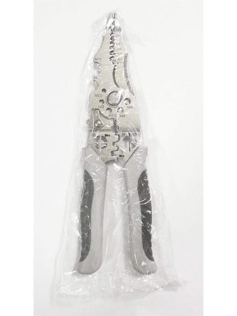 Multifunctional Electrician Pliers: Wire Stripper, Separator, Crimper, Skinner, Wrapper, Cutter