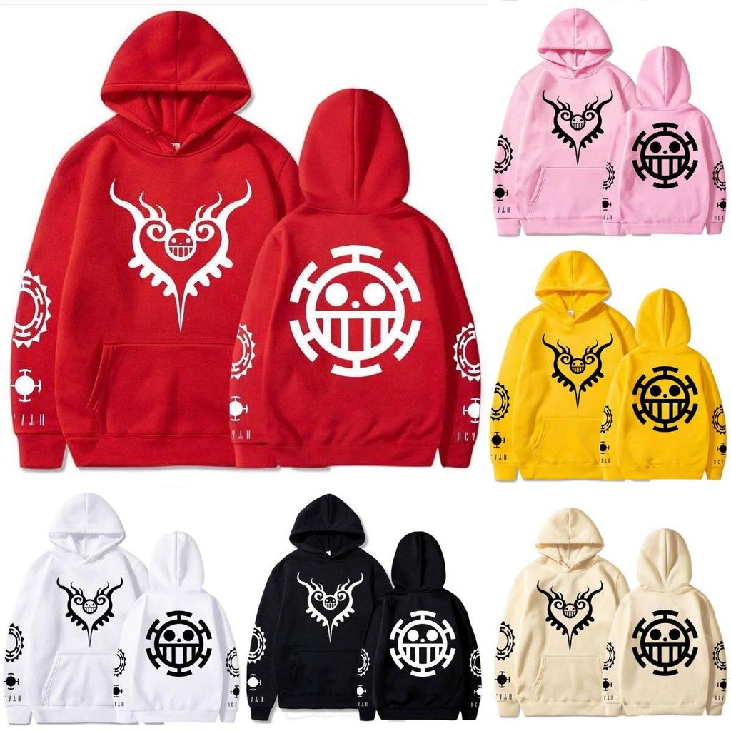 Trafalgar D Water Law Hoodie With Polyester Fabric For Adult Anime Fans