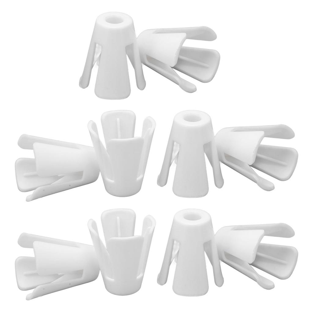 10Pcs Plastic Coil Claw Sturdy Durable Plastic Lightweight Cone Thread Holder for Industrial Sewing Machine
