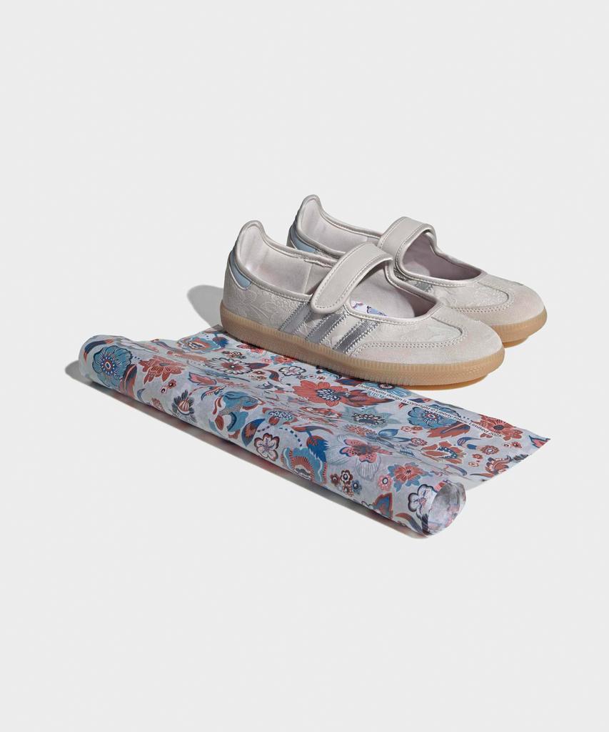 adidas Liberty London Samba Jane - Chalk Pearl: Silver / Ih6978
