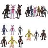 6pcs Fnaf Five Nights At Freddy's Mini Figures Collection Kids Gift Toy