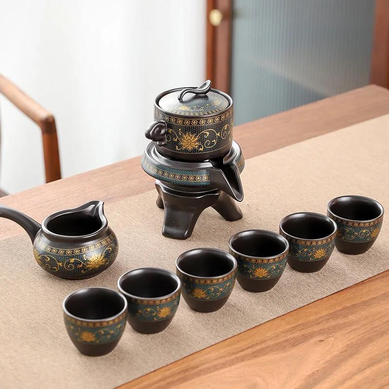 

Automatic Kungfu Tea Set Household Simple Pot Cup Ceramic