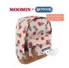 Moomin Outdoor-Rucksack Little My Po Wildleder Rucksacktasche Kollaboration Karabiner Graues Innenfutter Mini-Taschen-Stil Typ Federmäppchen Fronttasche