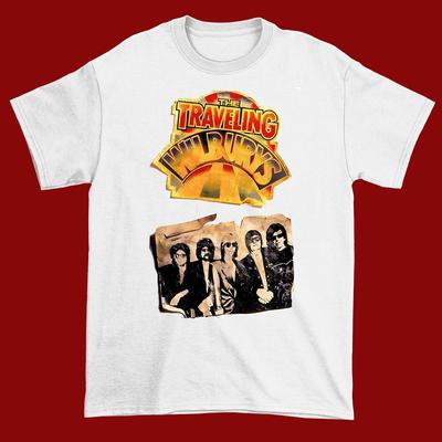 New Traveling Wilburys Iron On Transfer S-234XL WHite Shirt Gift Fans NG3323 Unisex T-Shirt