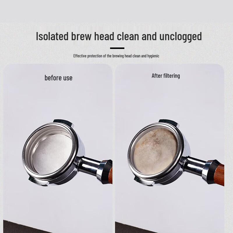 YIJUKO Rundes Kaffeefilterpapier (100 Blatt)