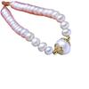 White Freshwater Pearl Bracelet - 9-10mm, Niche Design, Fashionable & Versatile, Enhances Hand Shape.