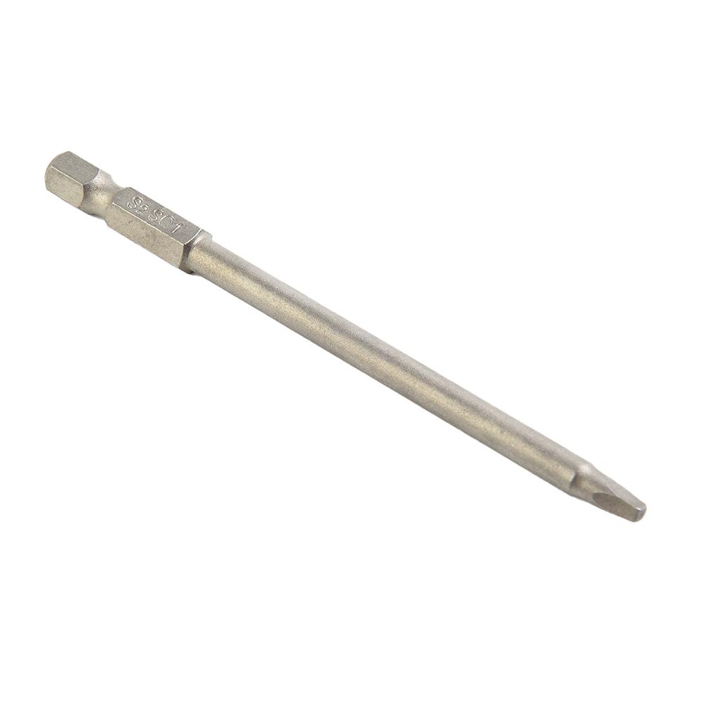 3pcs Square Driver Bit 100mm SQ1/SQ2/SQ3 Square Head Electric Screwdriver Head Screw Driver Bits For Electric Screwdriver Tools