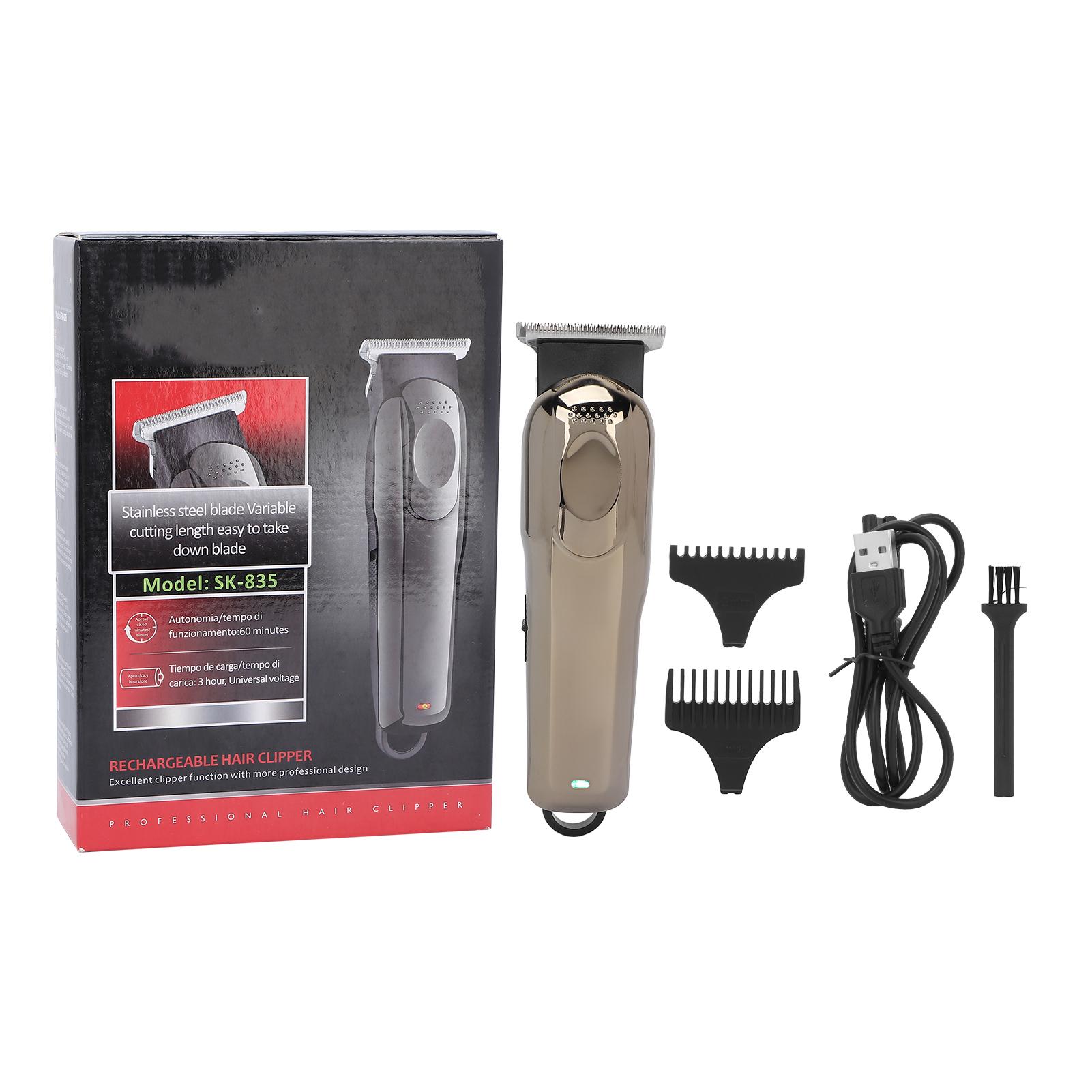 

Электрическая машинка для стрижки волос с зарядкой через USB, профессиональные триммеры для стрижки и ухода за волосами для мужчин