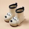 Happy Mary Children's Rain Shoes Waterproof Medium Children's Rain Shoes Boys Baby Water Shoes Girls Children's Medium Rain Boots