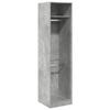 VidaXL Wardrobe Concrete Grey 50 X 50 X 200 Cm Chipboard, Storage Cabinet, Wardrobe Organizer, Wardrobe, Cupboard, 3307786