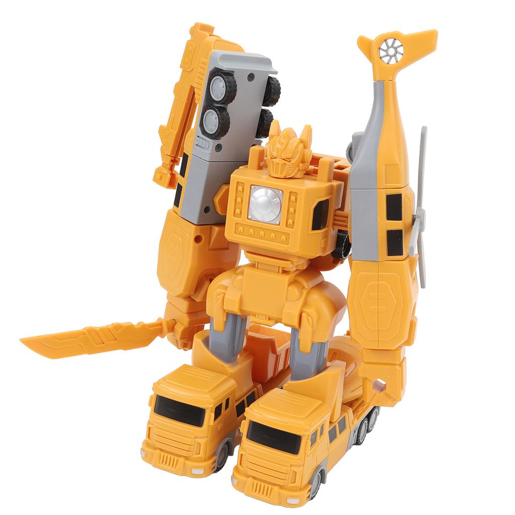 Transform Engineering Car Assembled Toy Platic Transforming Robot Car Toy for Home