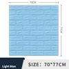 3D Wall Sticker Waterproof Peel and Stick Self Adhesive Wallpaper Wall Tile for Home Decoration