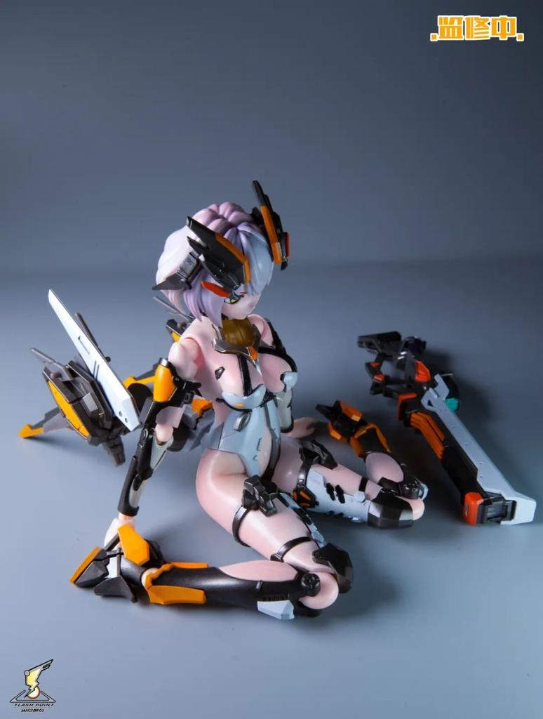 [AC] FLASH POINT 1/12 Reihime Series First Edition ATKGIRL Armored Girl Mecha Bishoujo Hina Movable Action Figure Completed