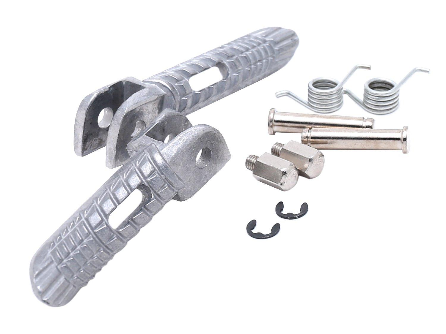 

nakira Suzuki Step GSX-R1000 K1 K2 K3 K4 K5 K6 K7 K8 K9 Metal nkr892 with Hole Silver серебряный