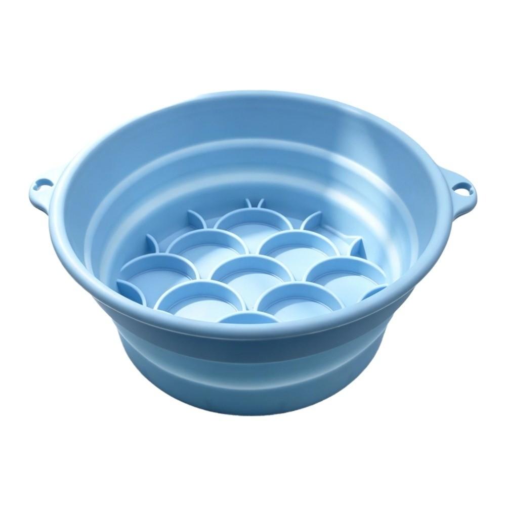 Silicone Face Ice Bath Bowl Built-in Ice Tray Skincare Washbasin Household Care