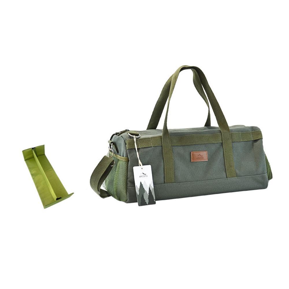 Handheld Type Camping Tool Storage Bag Shoulder Strap Tent Pegs Bag Ground Nail Bag  Barbecue