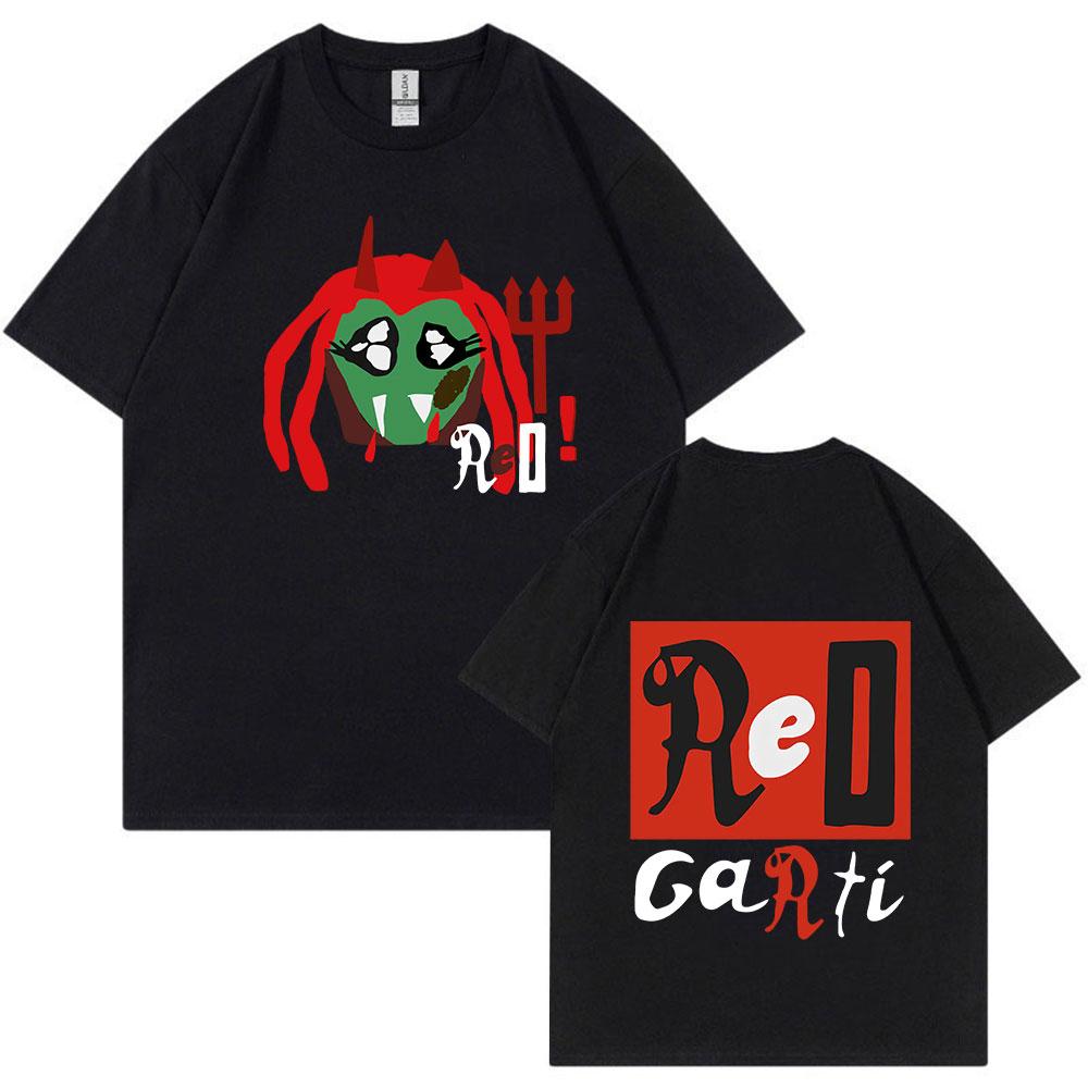 Rapper Playboi Carti Antagonist Tour T-shirt 2023 Concert Fans T Shirt Men's Fashion Hip Hop Short Sleeve Oversized T-shirts