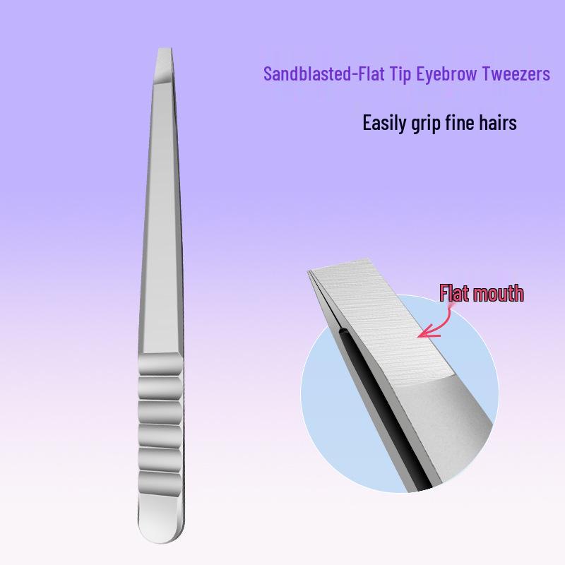 

Набор пинцетов из нержавеющей стали для бровей и бороды: Инструмент для точного моделирования и удаления волос Piece