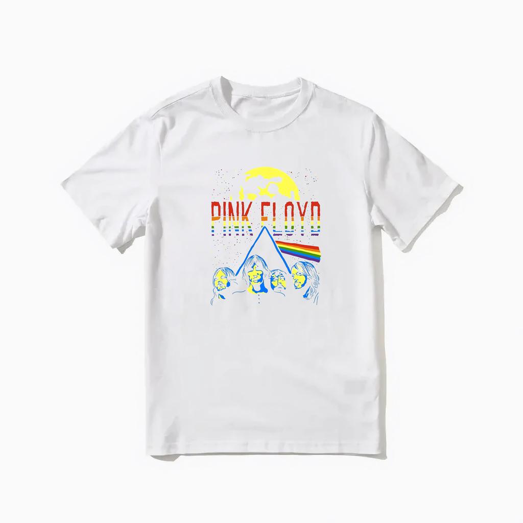 2024 Retro Unisex's Wish You Were Here PINK -HAVE A CIGAR-Blk Printed Shirt WoUnisex Comfortable Casual Cotton FLOYDS Fun T-Shirt Unisex