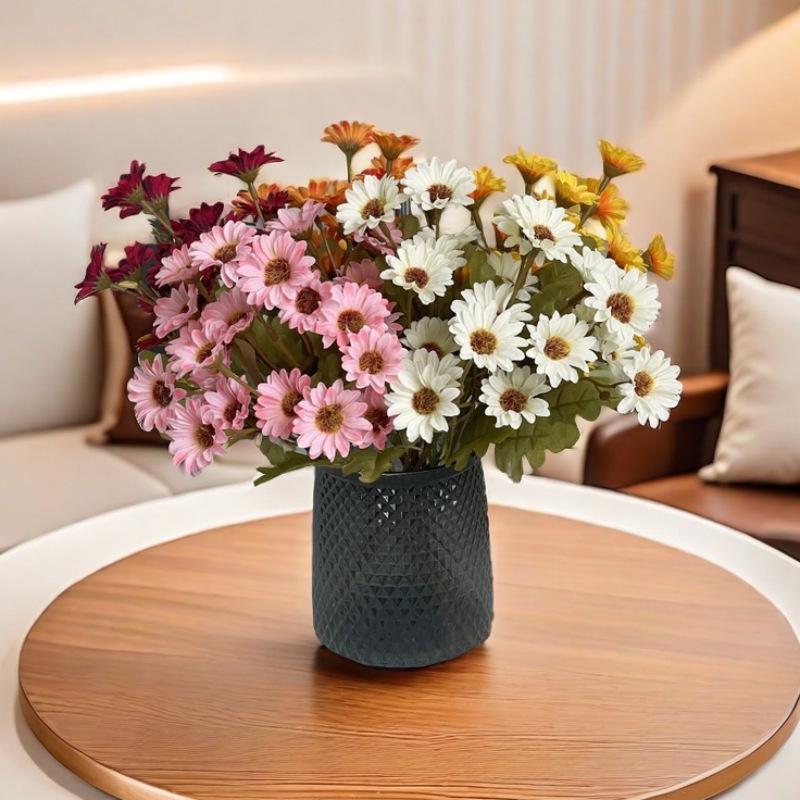Autumn Color Daisy Bouquet - Small Wild Chrysanthemums for Home Decoration