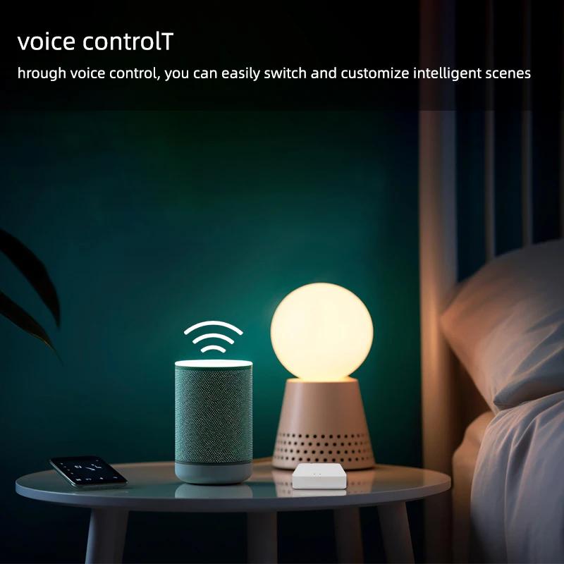 Tuya Bluetooth/Zigbee Gateway Hub  Wireless Bridge Smart Life APP Remote Control Automation Device Works with Alexa Google