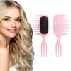 1pc Nylon Brush Definition Curling Brush Gentle Untwisting and Enhanced Curling Comb Suitable for Styling and Shaping Curly Hair