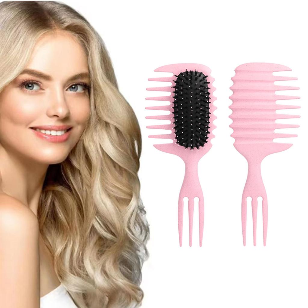 1pc Nylon Brush Definition Curling Brush Gentle Untwisting and Enhanced Curling Comb Suitable for Styling and Shaping Curly Hair