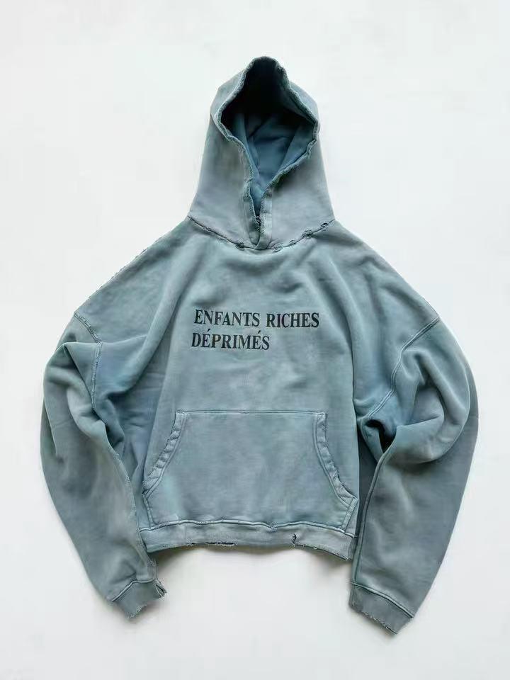 ERD West Coast Vintage Sanskrit Zipper Hoodie