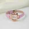 Ladies Watch Light Luxury Fine Belt Small Square Watch Literary And Retro Temperament Women'S Watch High Value Quartz Watch Girl