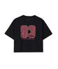 1993STUDIO [Lg Twins] Over Crop T-Shirt_Black