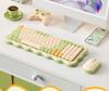 BOW Hangshi MK98 Wireless Keyboard & Mouse Combo - Mechanical Feel, Aesthetic Design for Office & Laptop/Desktop.