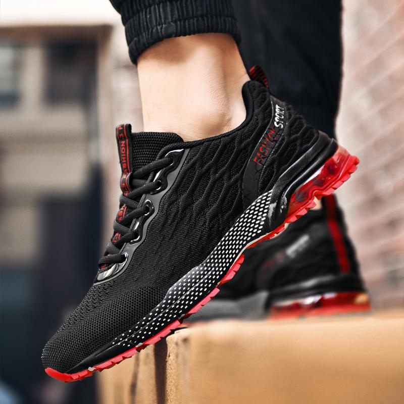 Fashion Fashion Tennis Mesh Men's Running Thick Low High-quality Casual Sports Comfortable Breathable Hiking Vulcanized Shoes Footwear