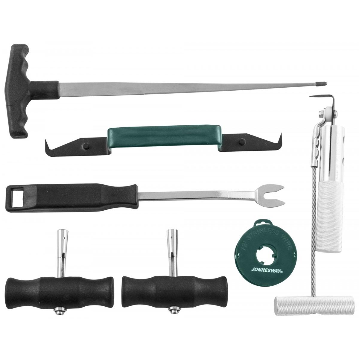 

Набор для демонтажа лобовых стекол Jonnesway Ab010002