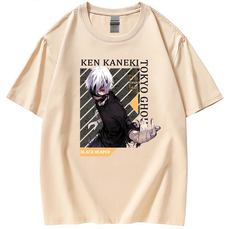 2021 Tokyo Ghoul Anime Fashion Short-Sleeve T-Shirts for Adults