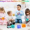 Sensory Development Fidget Puzzle With Soft Tpr Material For Children And Teens
